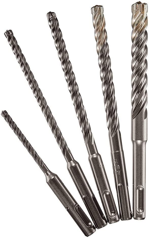 Milwaukee MIL-48-20-7498 5PC SDS-PLUS 4CT Bit Set