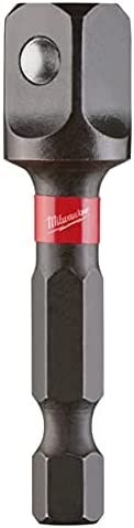 Milwaukee MIL-48-32-5031 1/4in SHOCKWAVE to 3/8in Square Socket Adapter