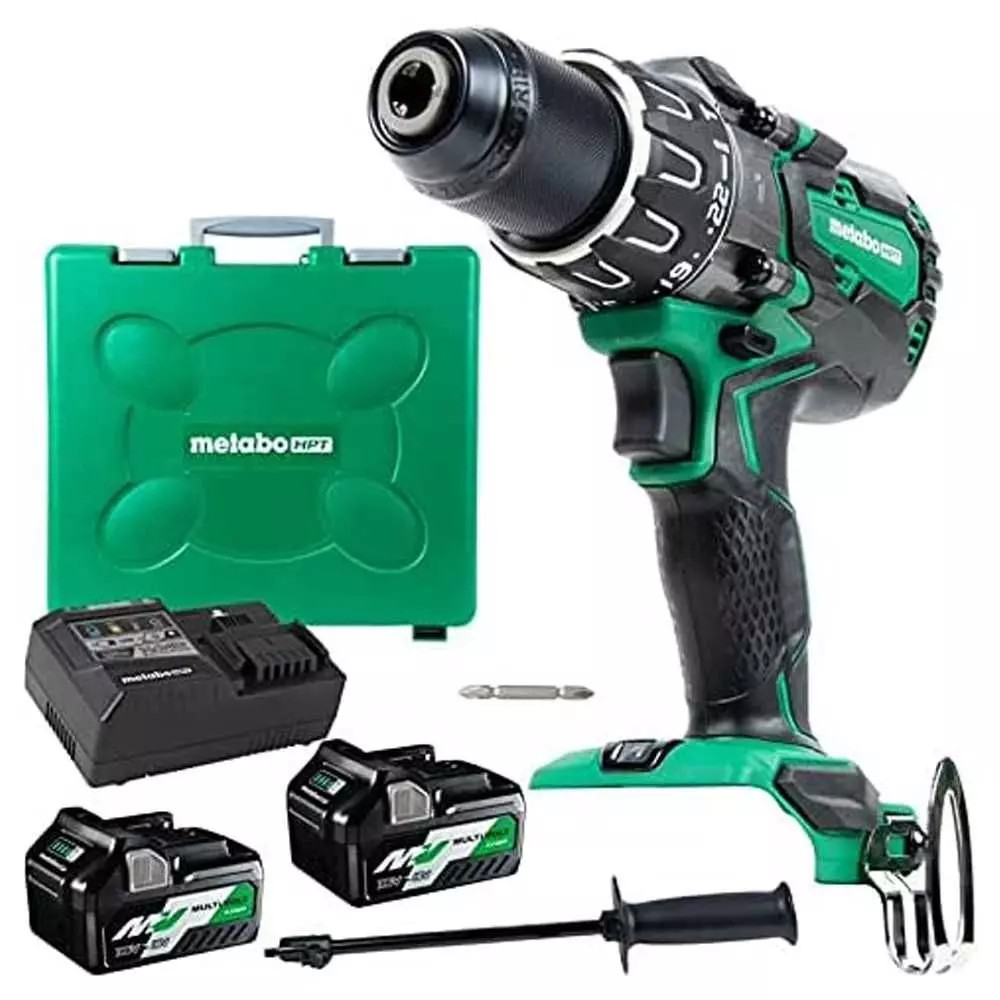 Metabo HPT HPT-DV36DCM 36V MultiVolt 1/2in Hammer Drill  2x 2.5Ah Kit