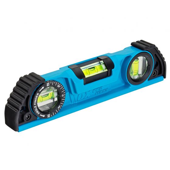 OX Tools OX-P027210 10in (250mm) Pro Magnetic Torpedo Level