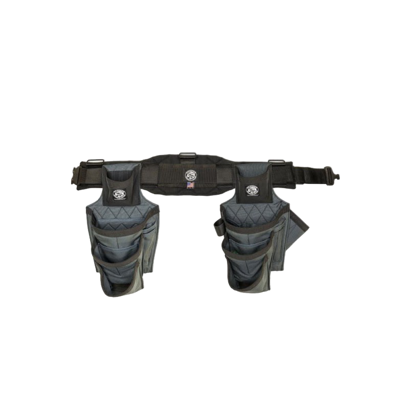Badger Tool Belts BADGER-463110-XXX Gunmetal Grey Framer Tool Belt Set
