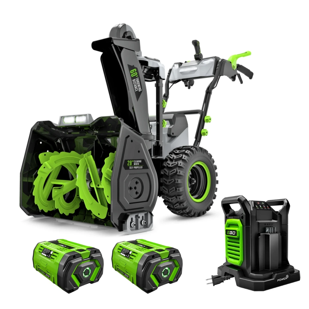 EGO EGO-SNT2807 POWER+ 28in 56V Self-Propelled 2-Stage Snow Blower 2x 12.0Ah Kit
