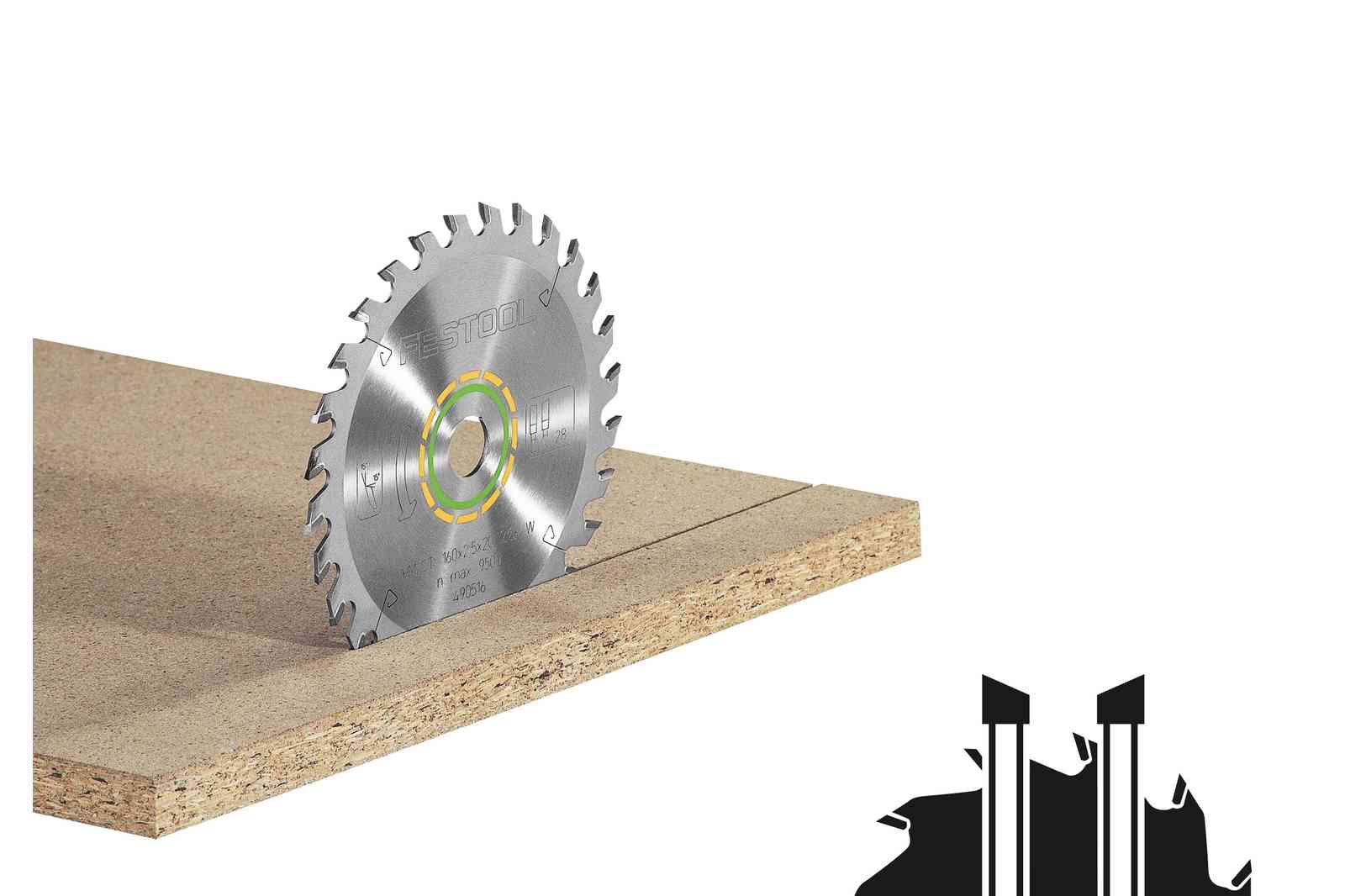 Festool FES-576927 Saw Blade Wood Universal 216x2, 3x30 W36