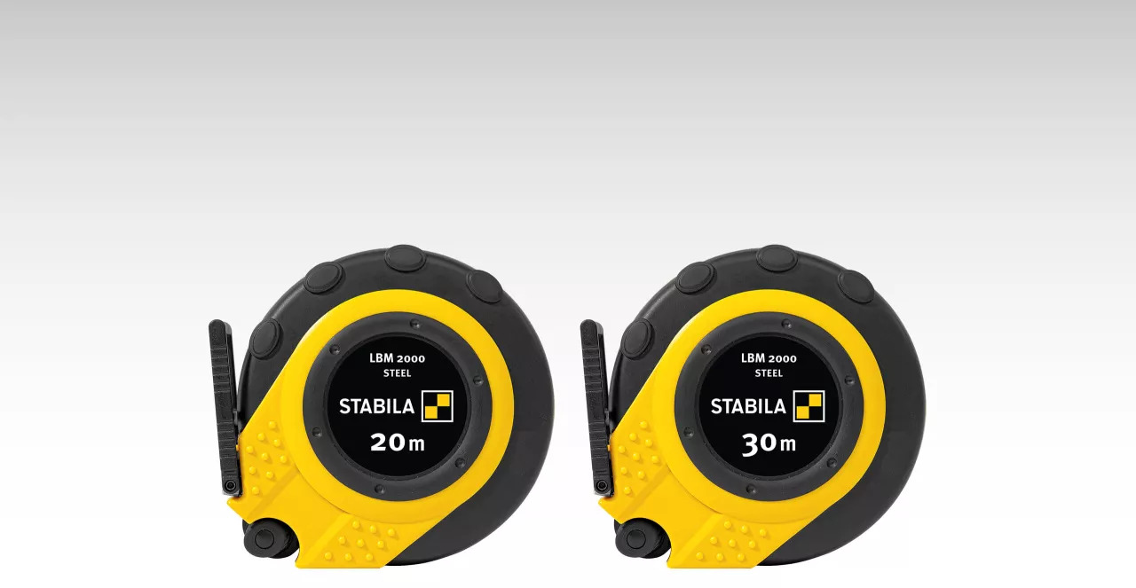 Stabila STAB-30940 LBM 2000 Steel 20mm Close Cased Tape