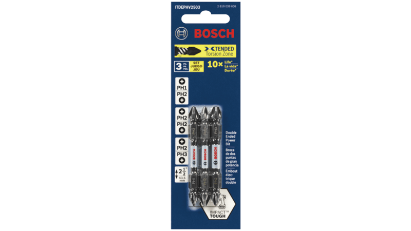 Bosch BOS-ITDEPHV2503 3 PC. Impact Tough Phillips