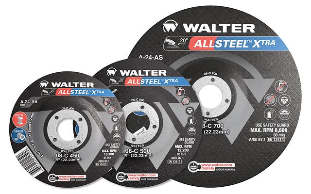 Walter Surface Technologies WAL-08C-7INXX 7in ALLSTEEL Grinding Disc