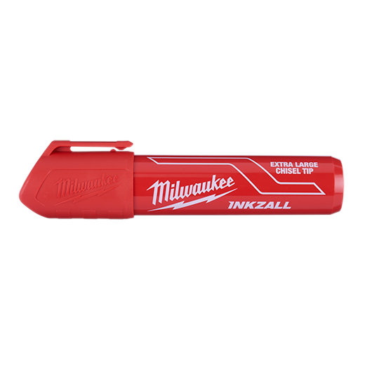 Milwaukee MIL-48-22-3266 INKZALL Red XL Chisel Tip Marker