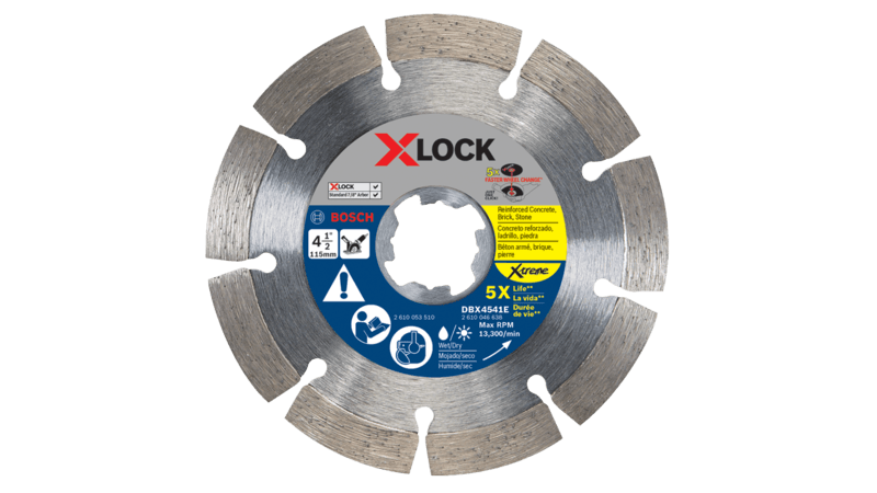 Bosch BOS-DBXXX X-Lock Xtreme Segmented Diamond Blade