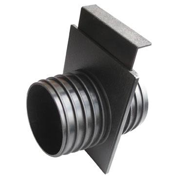 BlackJack WKS-13067 Dust Collection 4in Blast Gate Threaded M/M