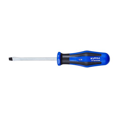 VEGA VEGA-RF1664SD208 1/4 x 4in Slotted Round Blade Screwdriver