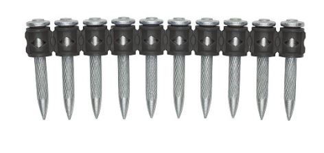 DEWALT DEW-50463-PWR 2-1/2in CSI Spiral Drive Pins Collated 8mm Head Diameter
