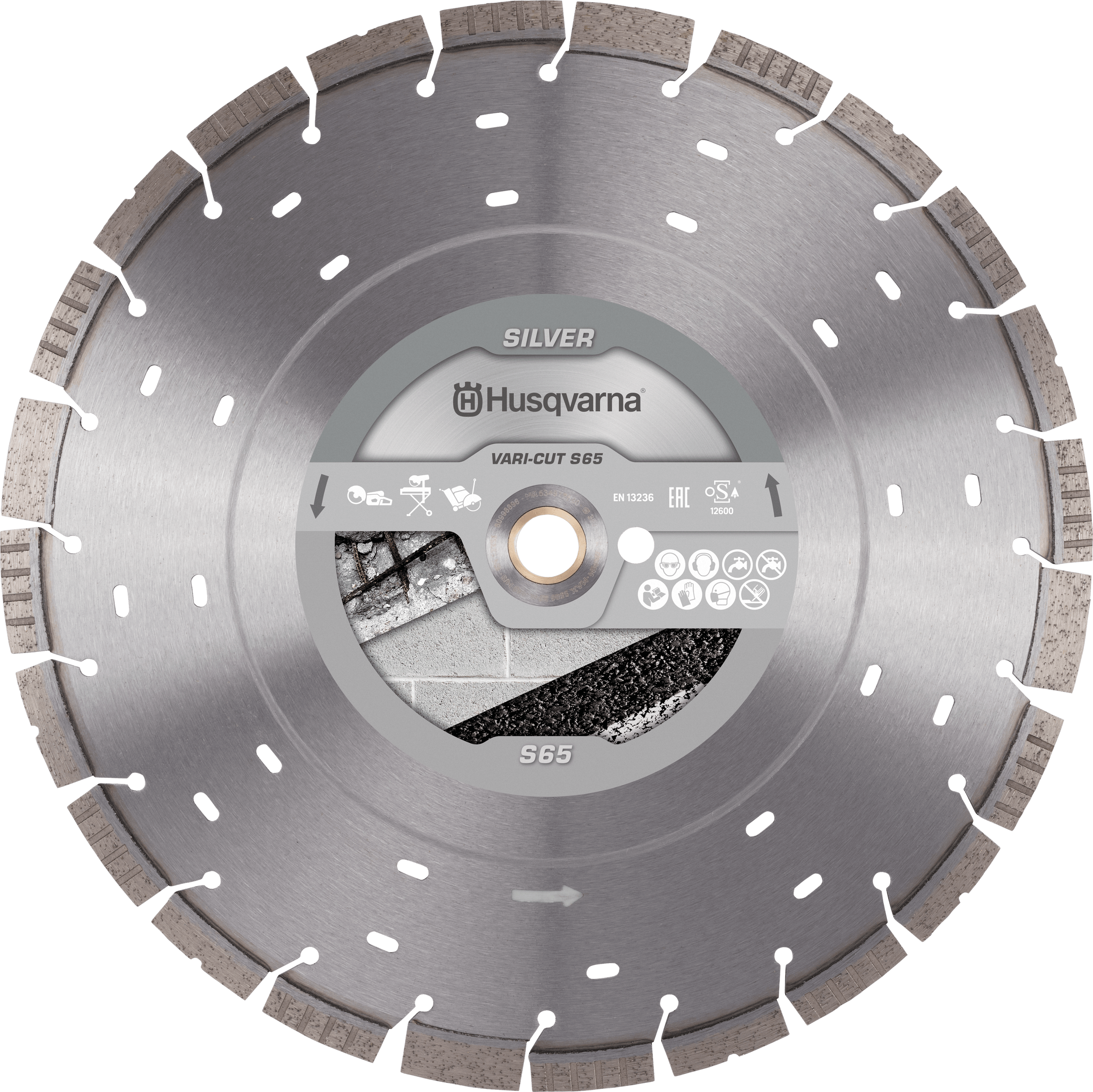 Husqvarna HUSQ-534977060 VARI-CUT S65 20in Diamond Blade