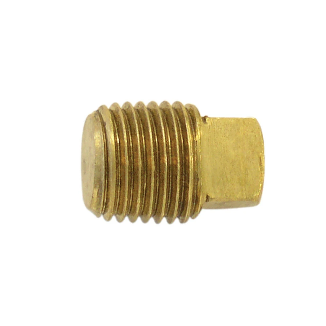 Topring TOP-41.675 Brass Square Head Pipe Plug 1/4in (M) NPT