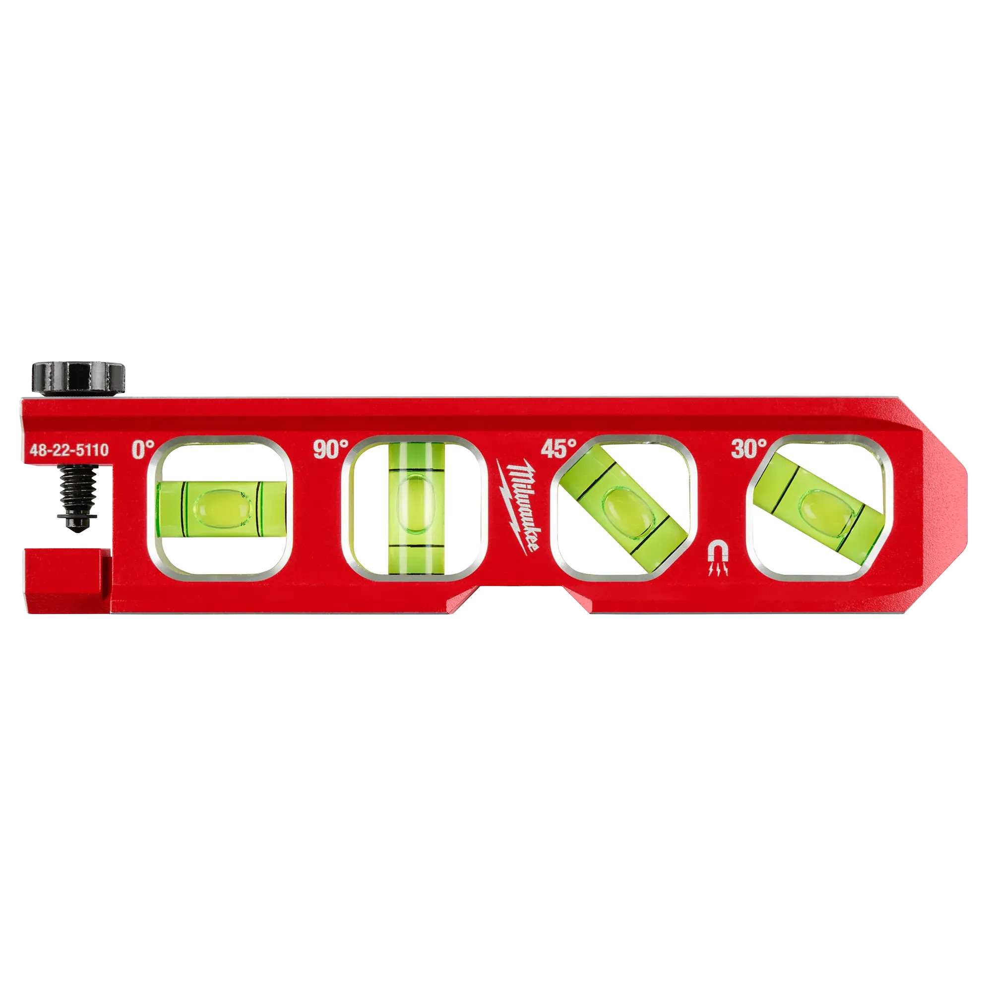 Milwaukee MIL-48-22-5110 6.5in Pipe Lock Billet Torpedo Level