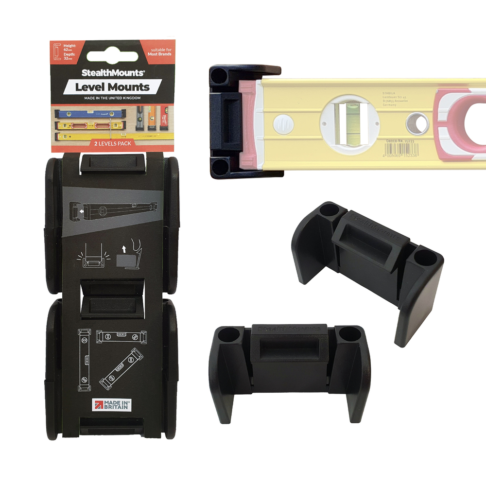 StealthMounts SM-OM-LM-BLK-2 Level Holder Black 2-Pack