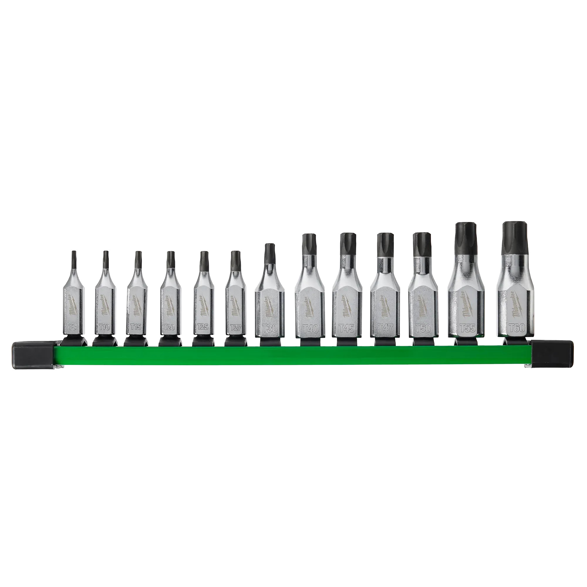 Milwaukee MIL-48-22-9532 13pc 1/4in and 3/8in Drive TORX Bit Socket Set