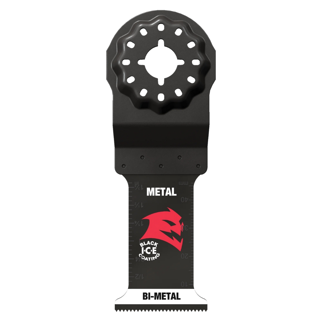 Diablo FRE-DOS125BF10 1-1/4in Steel Demon Starlock Bi-Metal Oscillating Blades for Metal 10Pk