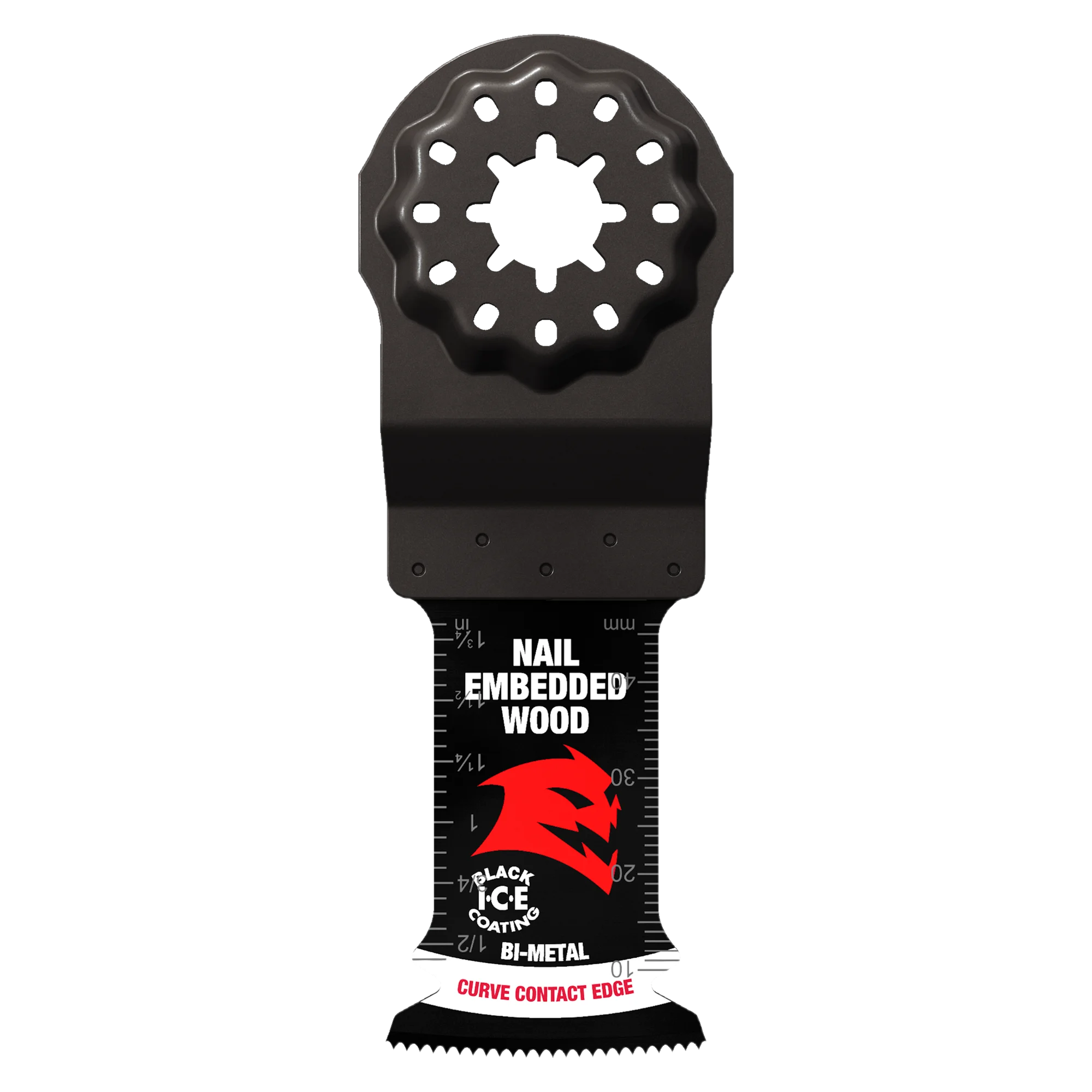 Diablo FRE-DOS125BW10 1-1/4In Demo Demon Starlock Bi-Metal Oscillating Blades for Nail-Embedded Wood 10Pk