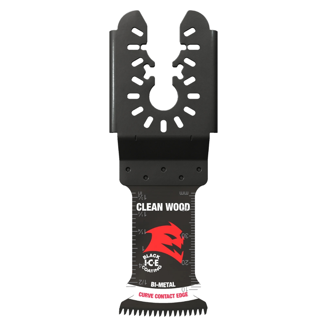 Diablo FRE-DOU125JBW10 1-1/4In Demo Demon Universal Fit Bi-Metal Oscillating Blades for Clean Wood 10Pk