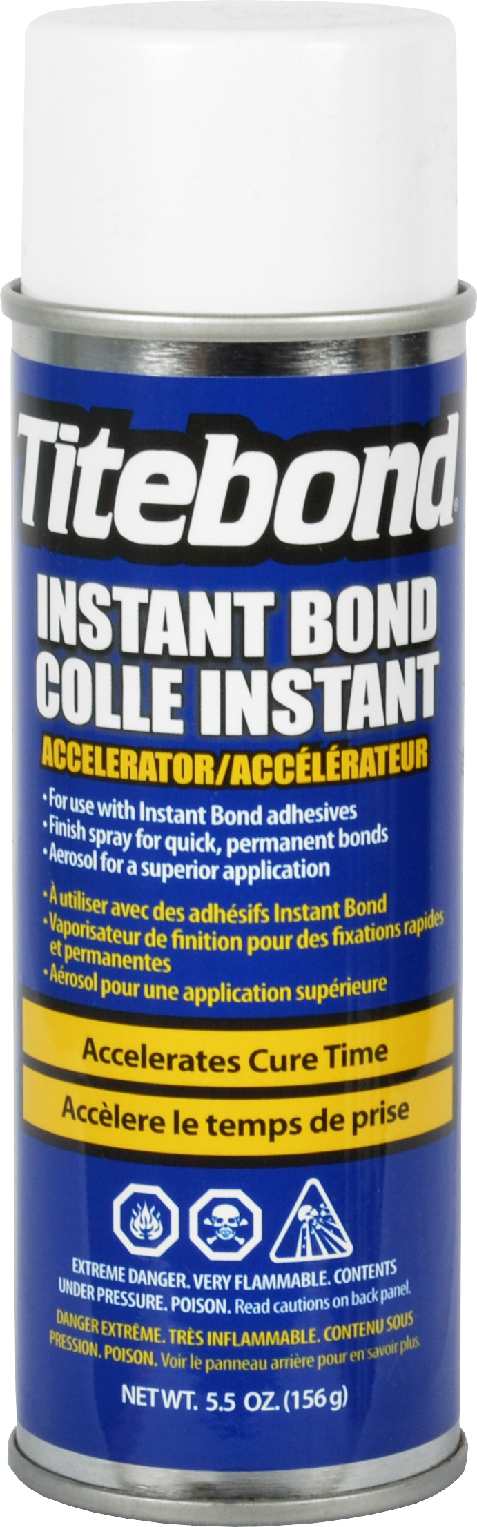 Titebond TTB-76319 Instant Bond Accelerator 5.5 oz  Net WT Aerosol