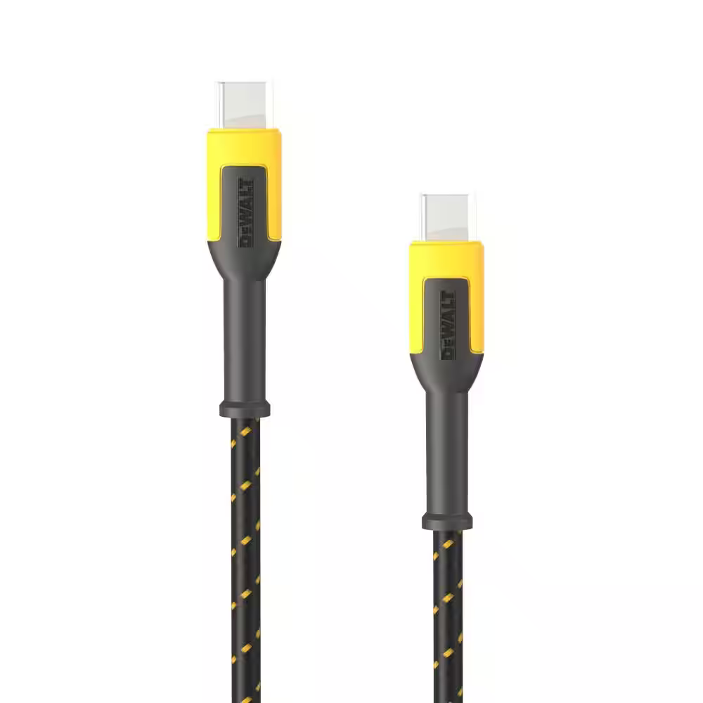 DEWALT DEW-DXMA1311362 4 ft. Reinforced Braided Cable for USB-C