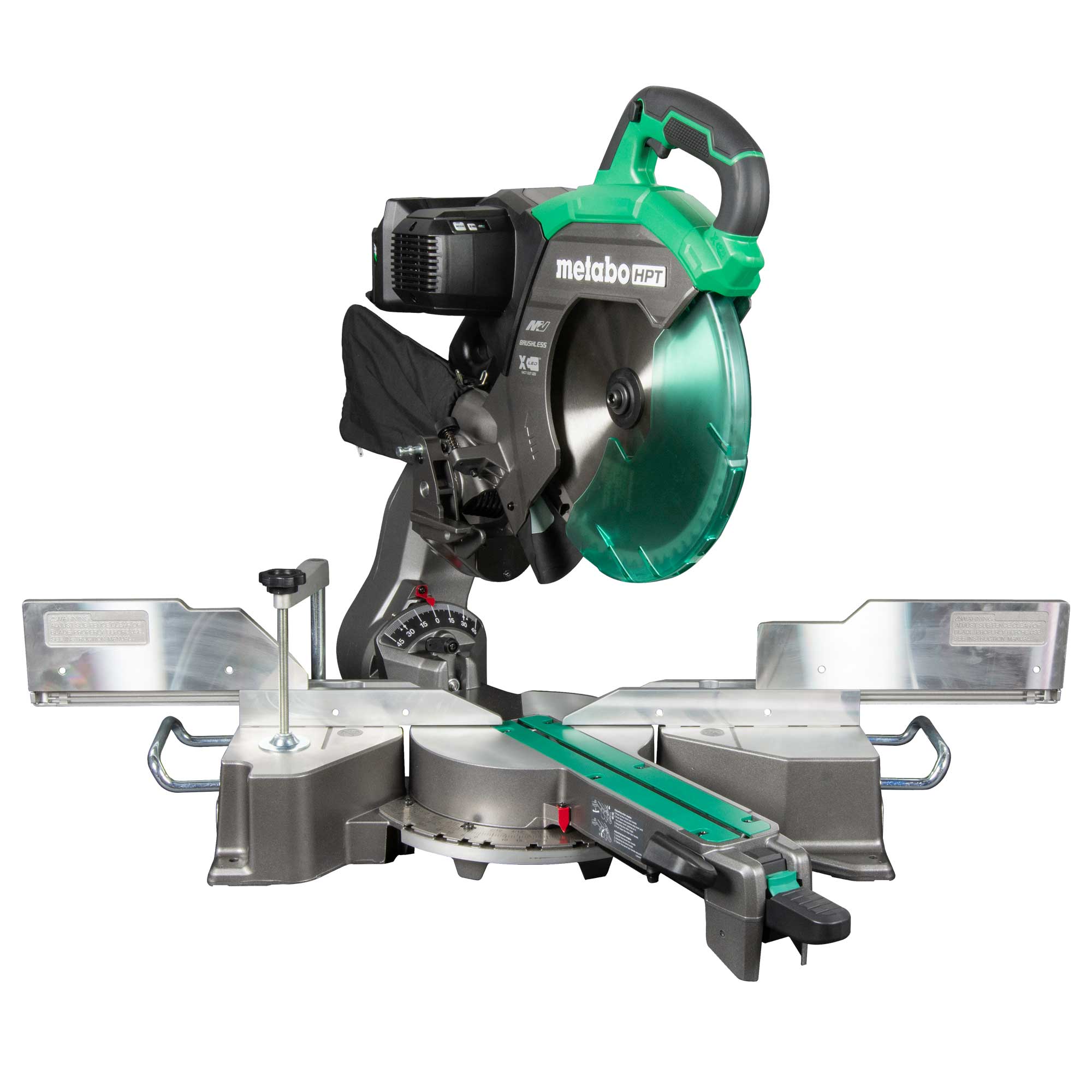 Metabo HPT HPT-C3612DRAQ4 36v Multivolt 12in Dual Bevel Sliding Miter Saw with Torque Boost Technology (Bare Tool)