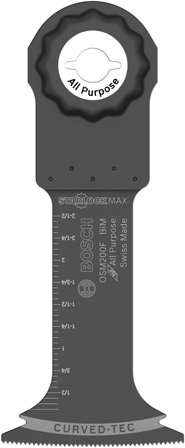 Bosch BOS-OSM200F 2in StarlockMax Bi-Metal Plunge Cut Blade
