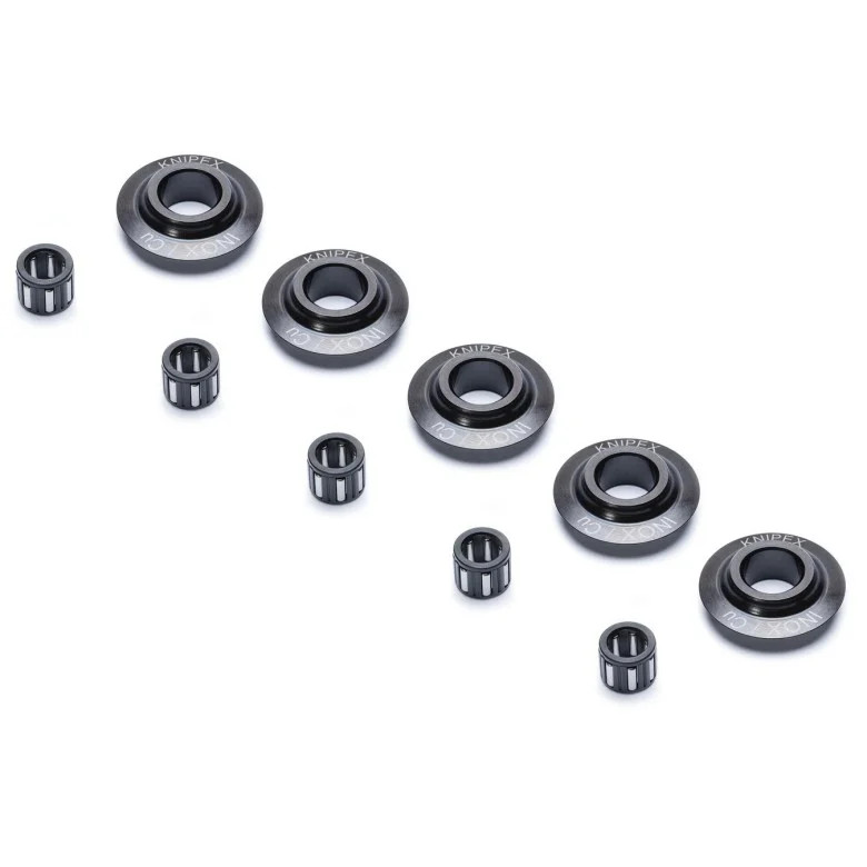 Knipex KNIP-903902V03 Replacement Set of Five Cutting Wheels and Needle Bearings for 90 31 01 SBA, 90 31 02 SBA and 90 31 03 BKA