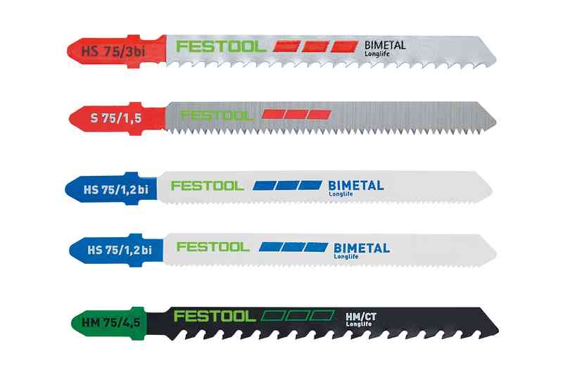 Festool FES-578072 Jigsaw Blade Set STS-Sort/21 P/M/B