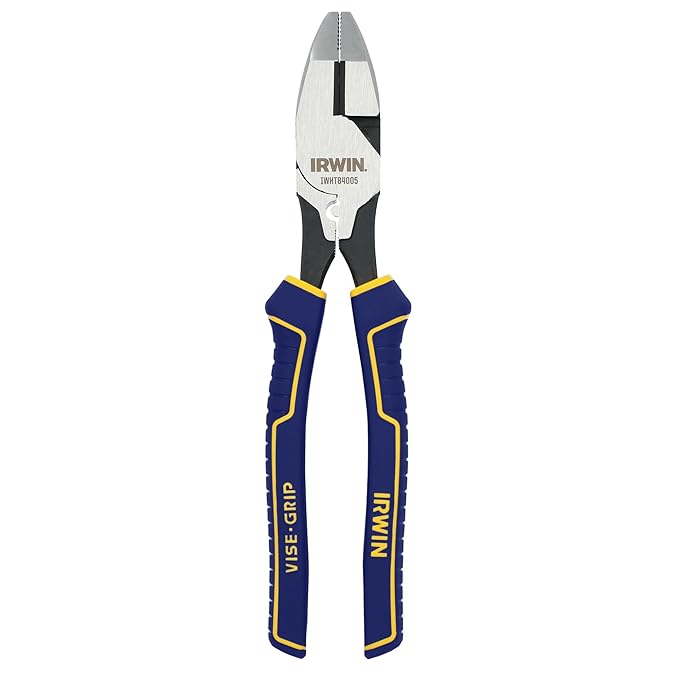 DEWALT DEW-IWHT84005 IRWIN Linemans Pliers 5 in 1 Multi-function