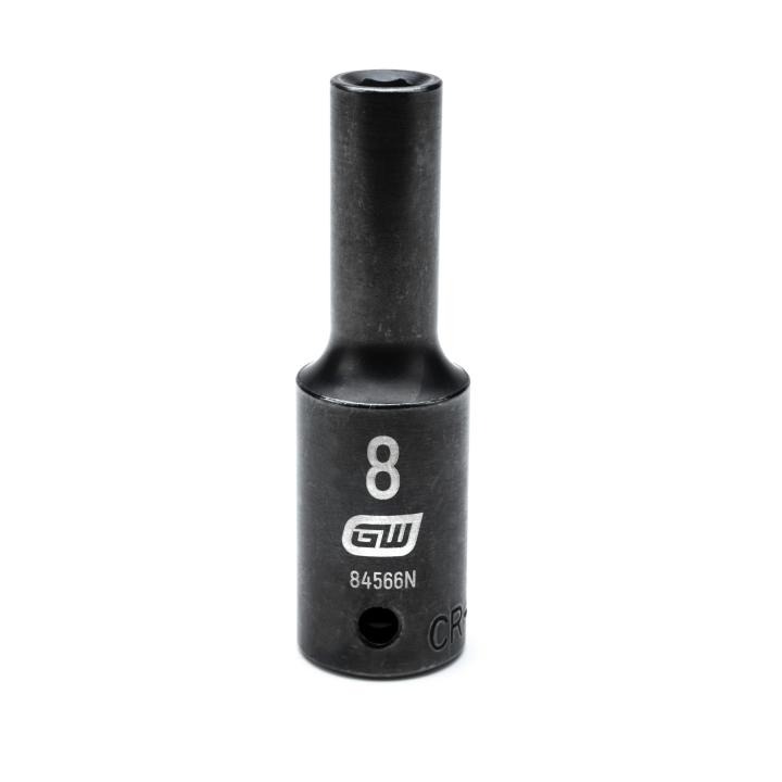 Gearwrench GW-8456X 1/2in Drive 6 Point Deep Impact Metric Socket