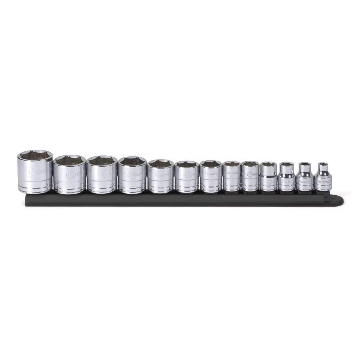 GEARWRENCH GW-80553 3/8in Drive 6 Point Standard SAE Socket Set 13-Pieces