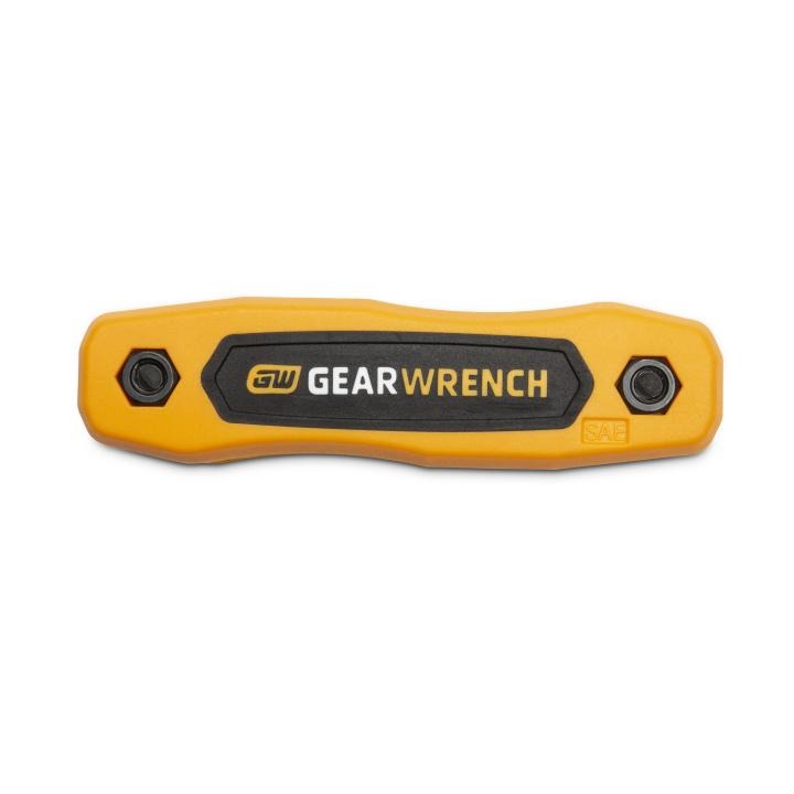 GEARWRENCH GW-83509 SAE Folding Hex Key Set 9-Pieces