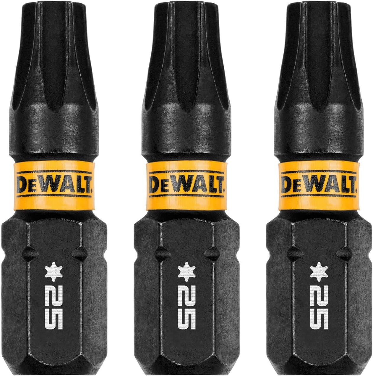 DEWALT DEW-DWAF1RX25IRXX 1/4 x 1in Flextorq Torx T25 Bits