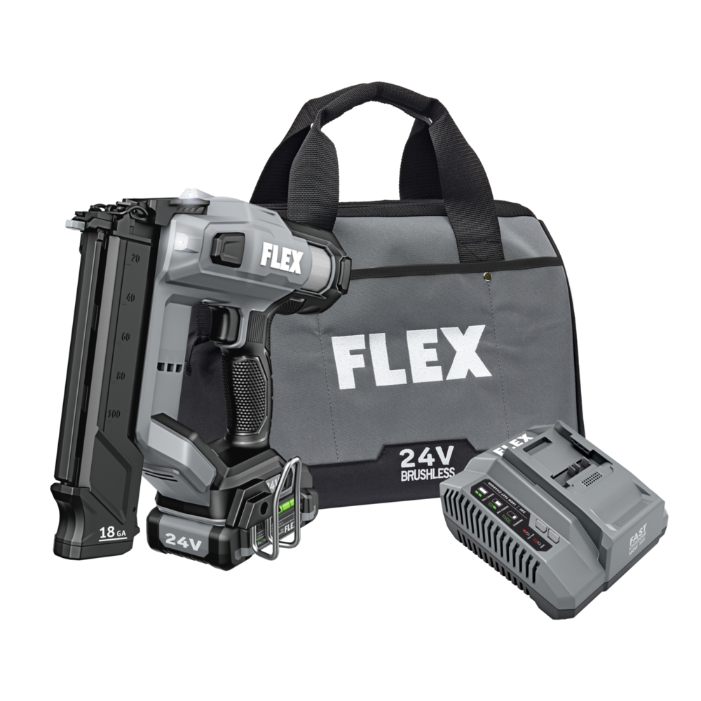 FLEX FL-FX4331-1A 24V 18GA Brad Nailer 2.5Ah Kit