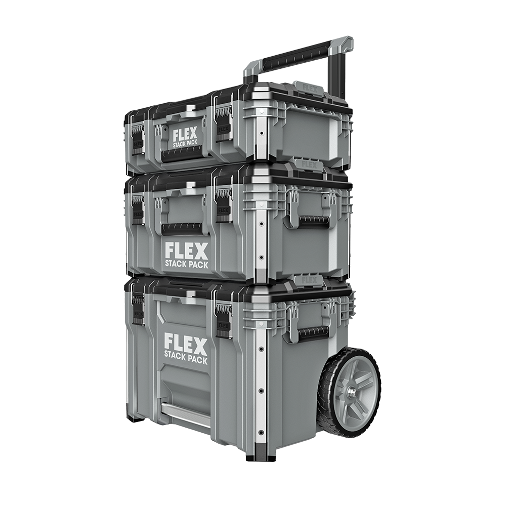 FLEX FL-FSM1101-3 STACK PACK 3in1 Tool Box