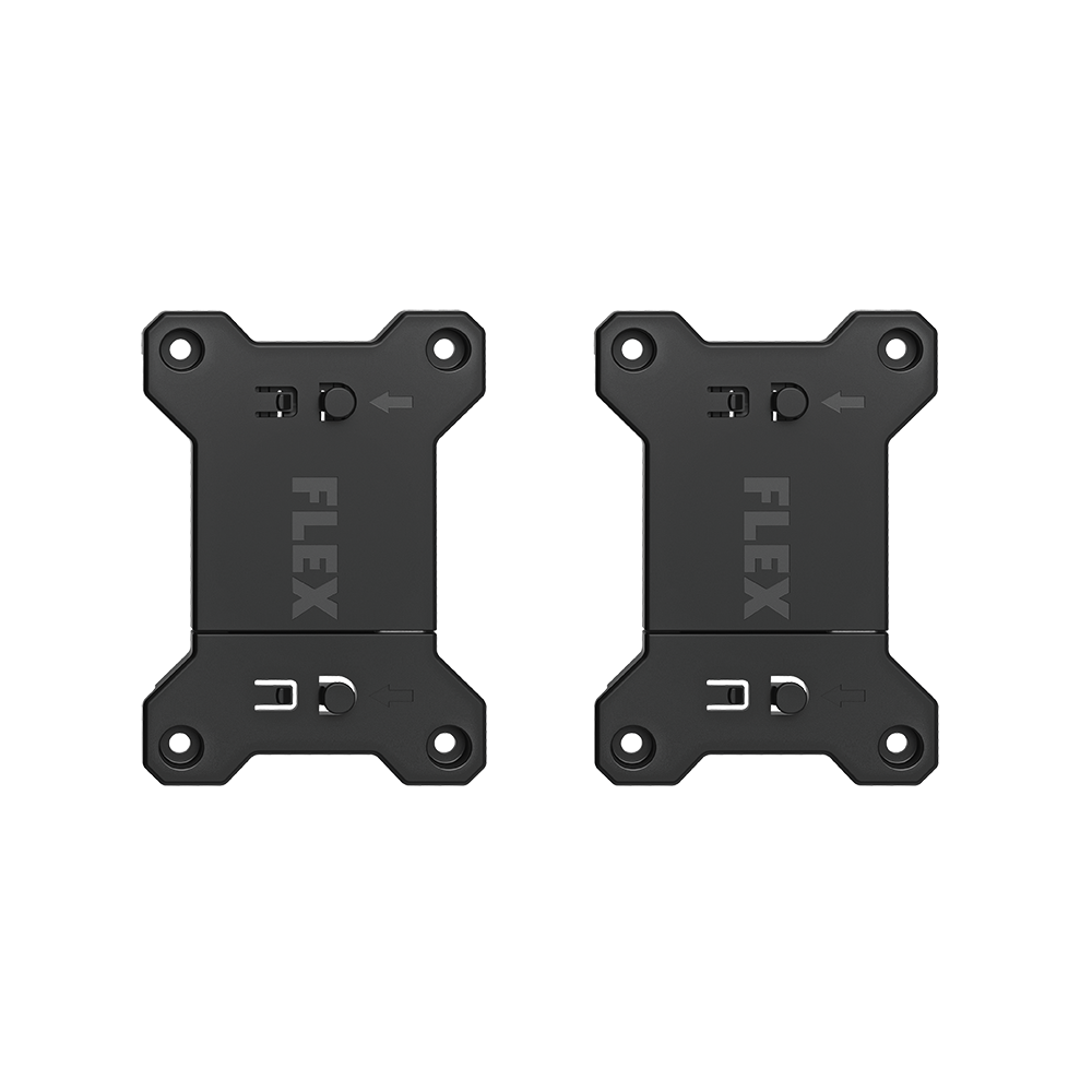 FLEX FL-FS1606-2 STACK PACK Charger Mounter Plate Attachment Mod 2-Pack
