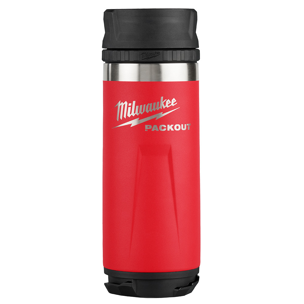 Milwaukee MIL-48-22-8395X PACKOUT 18oz Insulated Bottle with Sip Lid