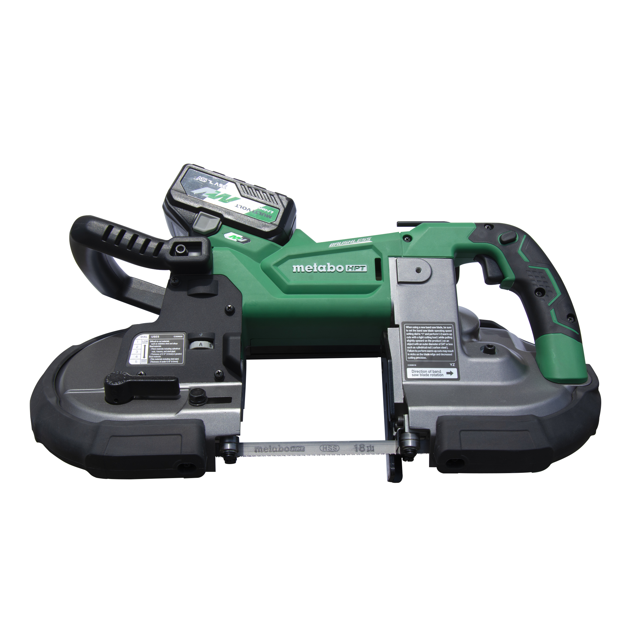 Metabo HPT HPT-CB3612DAM MultiVolt 36V Deep Cut Band Saw Bare Tool