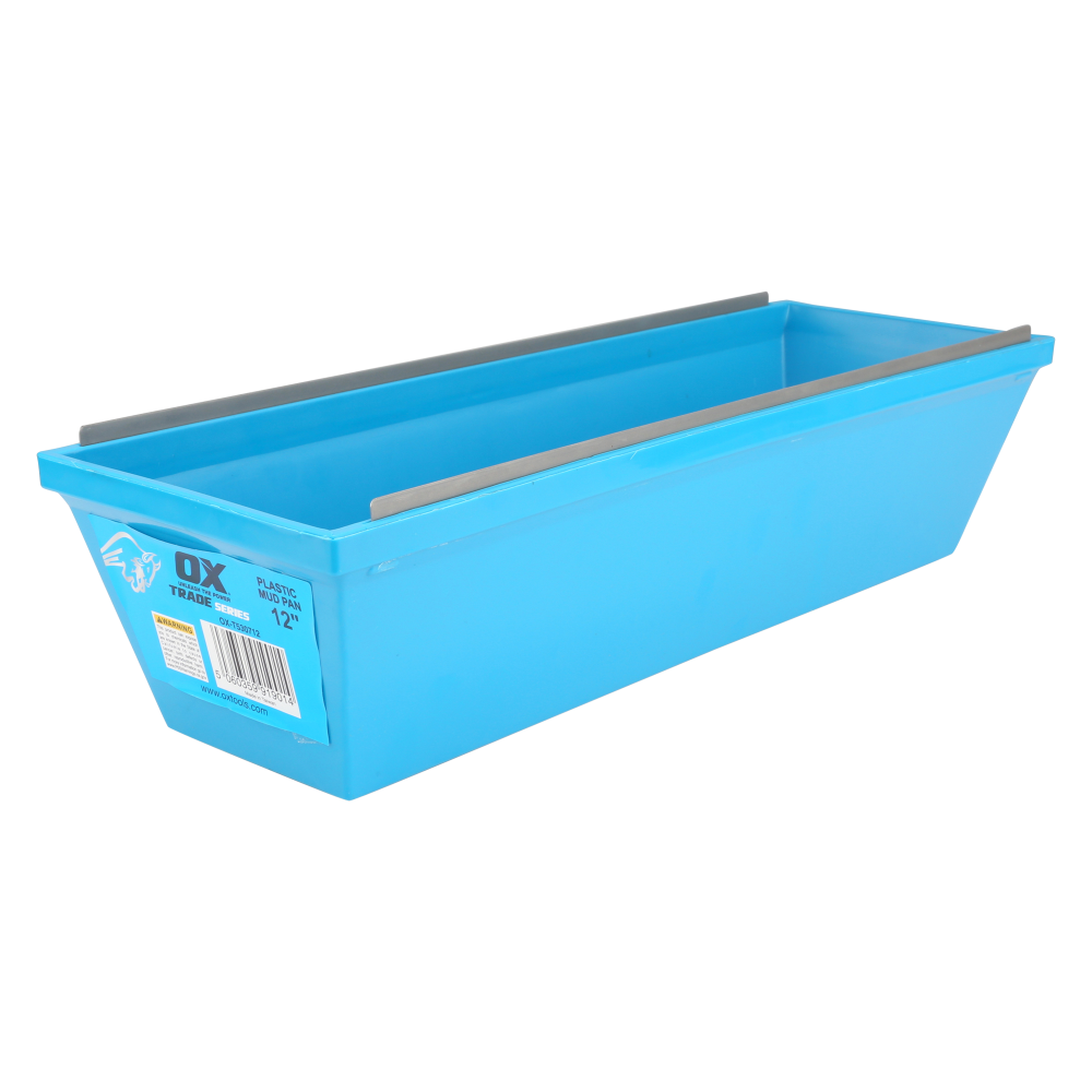 OX Tools OX-T530712 12in Plastic Mud Pan