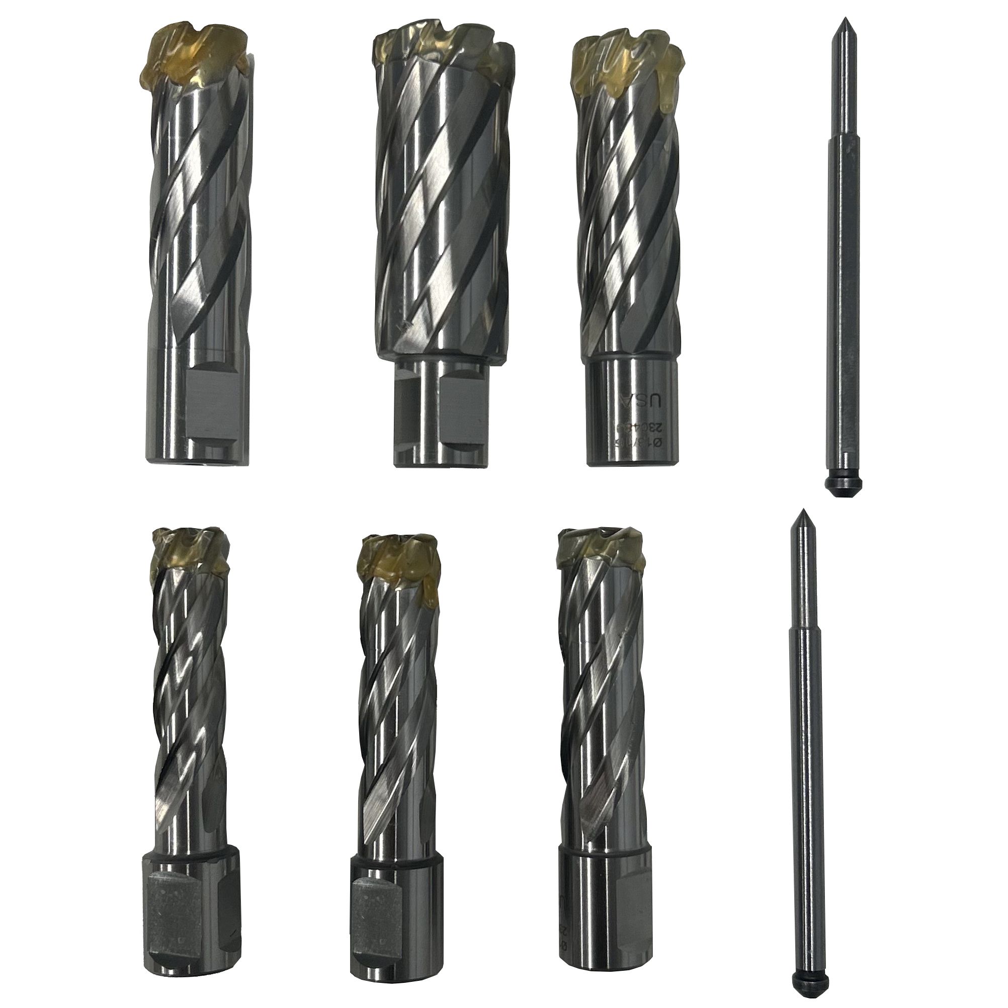 Fein FEIN-63134999092 2in HSS Cutter Set DOC With 2 Pilot Pins 6-Pieces