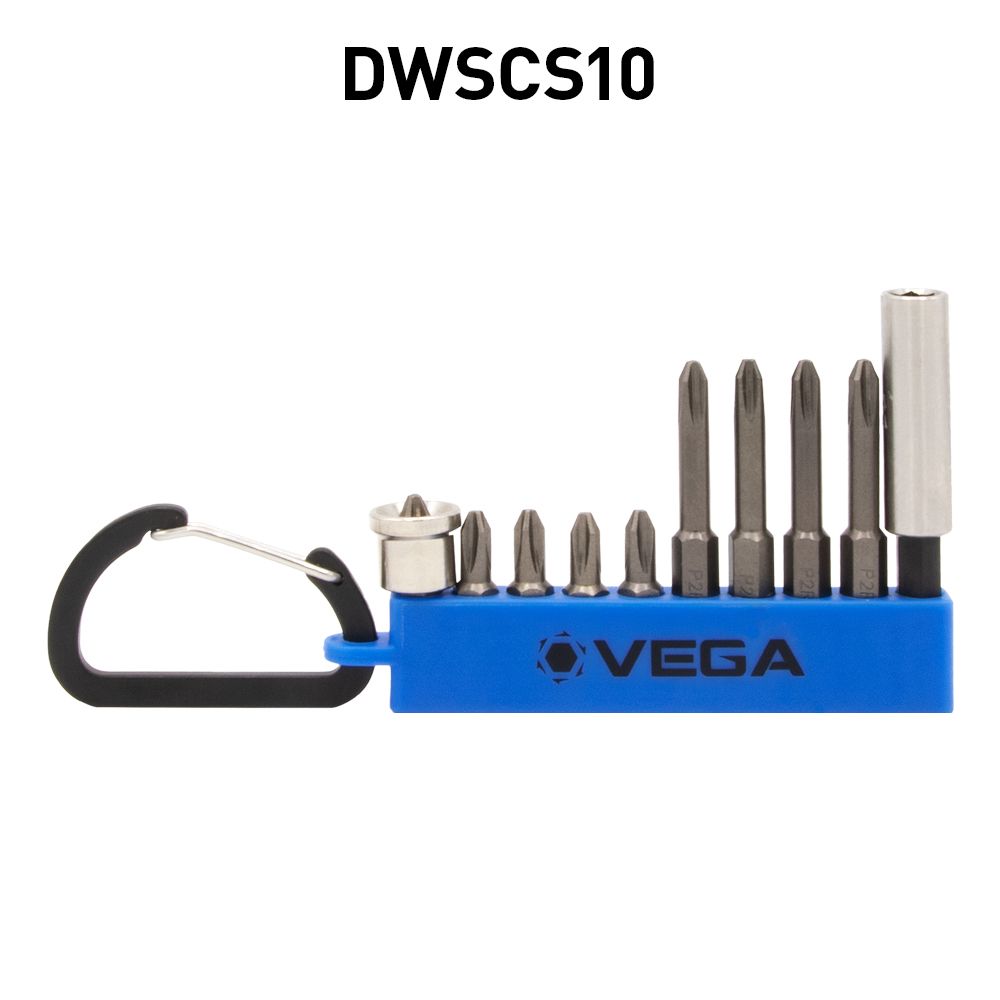 Vega Industries VEGA-DWSCS10 Drywall Specialty Carabiner 10 Piece Set