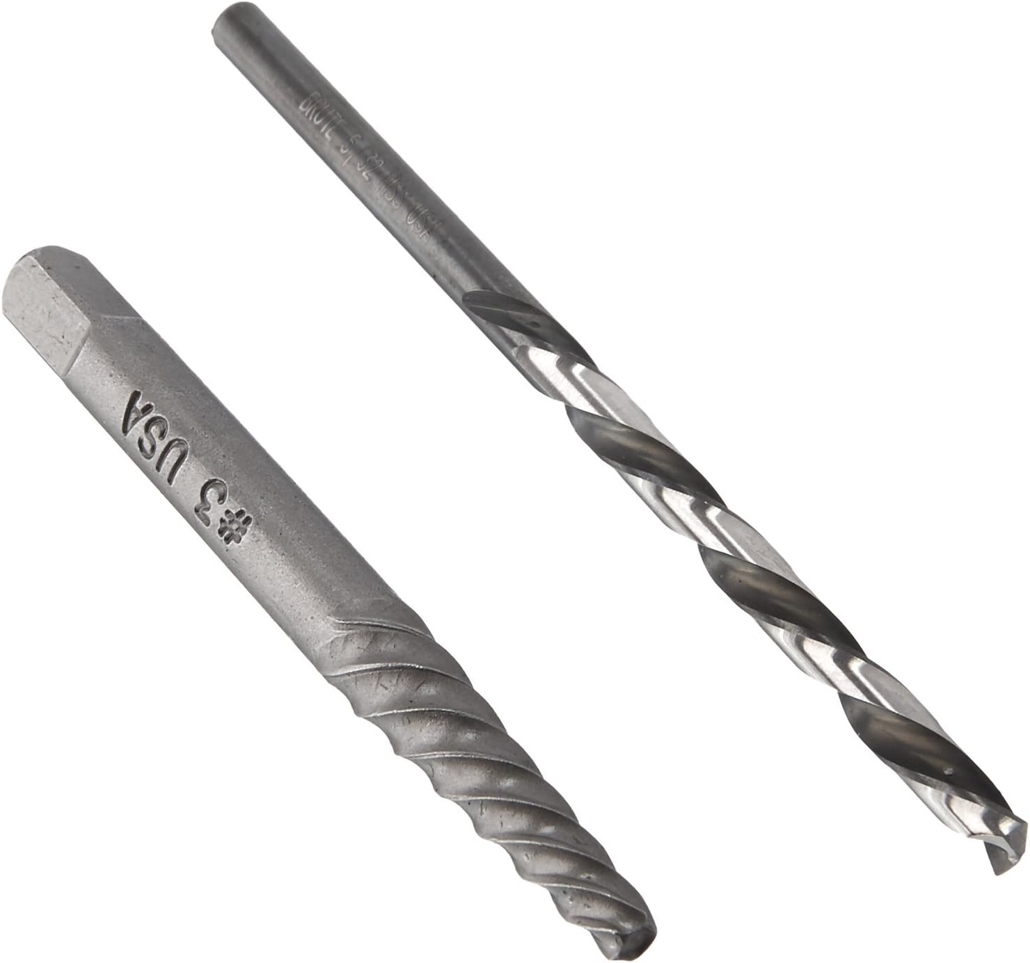 Champion CHAMP-6554 Combination HSS X1-3 Screw Extractor And XL5LH-5/32 HSS Drill Brute Platinum