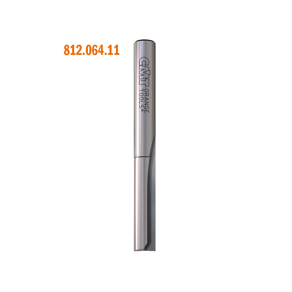 CMT Orange Tools CMT-81206411 1/4in x 2-3/8in Right Hand Rotation Straight Router Bits Long Series