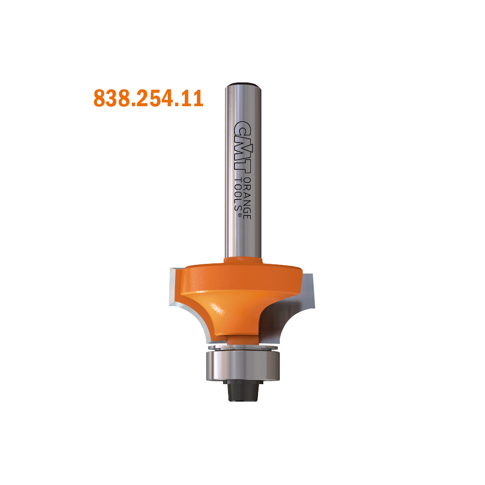 CMT Orange Tools CMT-83825411 Roundover Router Bits With Bearing