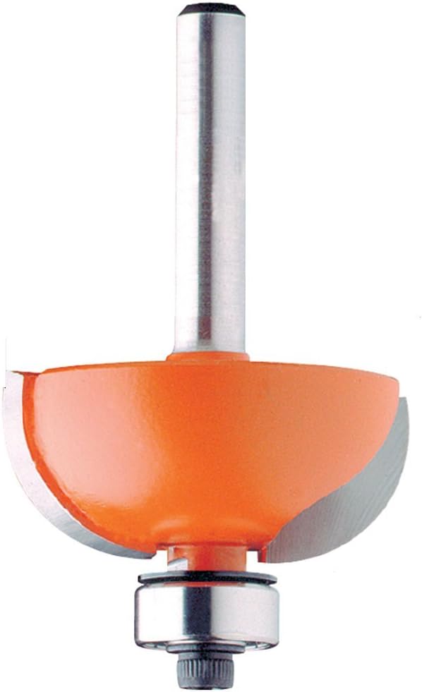 CMT Orange Tools CMT-83778611 1-1/4in Dia x 1/2in Cutting Length Cove Router Bit With Bearing