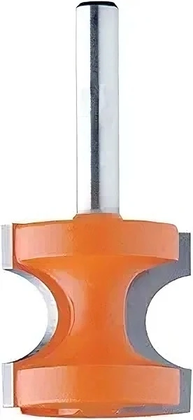CMT Orange Tools CMT-85450411 1-1/8in Dia x 1in Cutting Length Bead And Bull Nose Router Bit