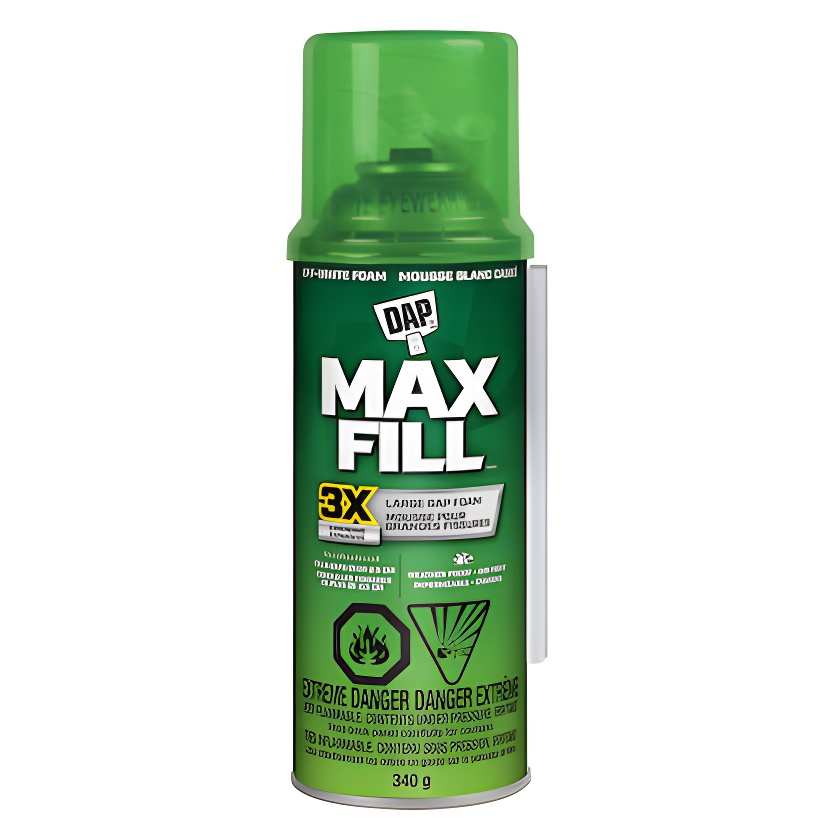 DAP DAP-00127 Max Fill Expanding Foam Sealant 340 Grams