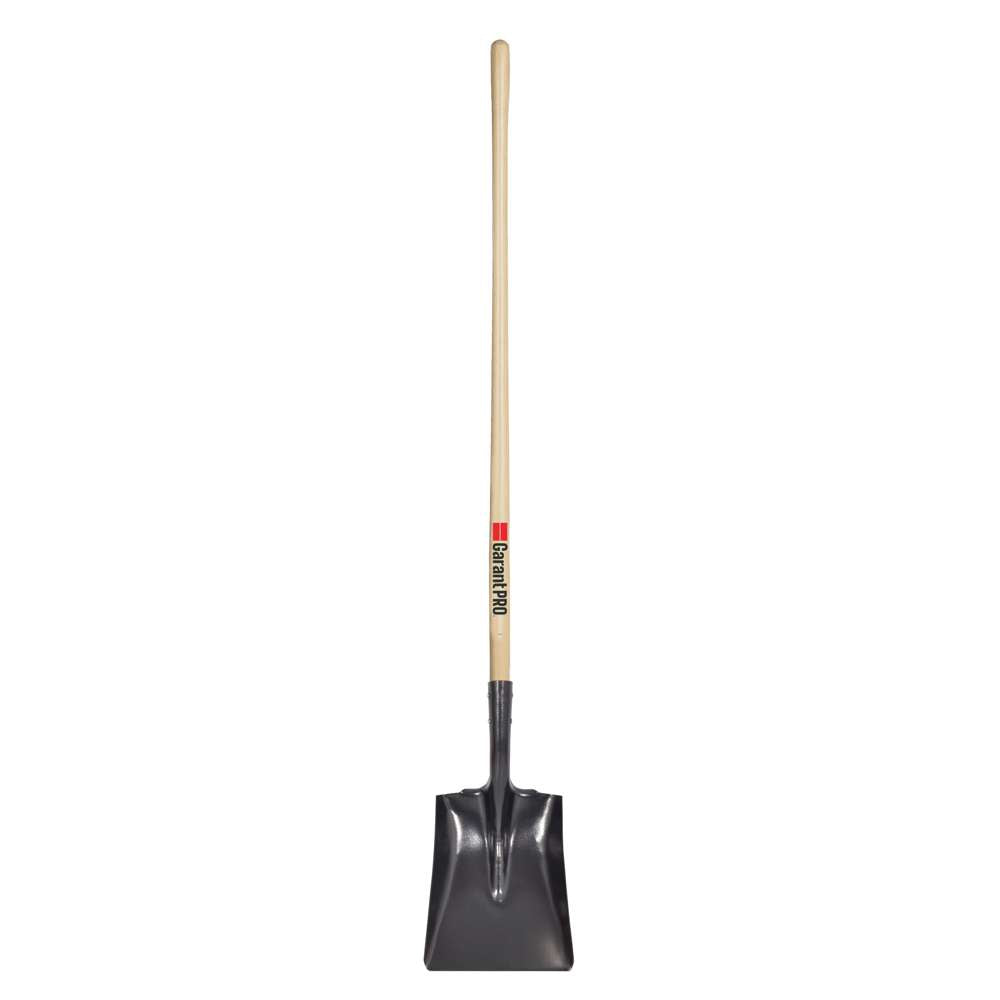 Garant GRA-GHS2L Square Point Shovel Long Wood Handle