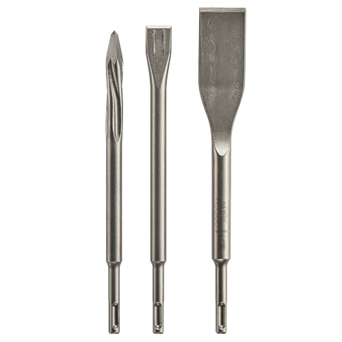 Bosch BOS-HS143PK SDS-Plus Bulldog Self-Sharpening Chisel 3 Piece Set